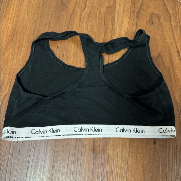 Calvin Klein Black Sports Bra - Picture 3 of 4
